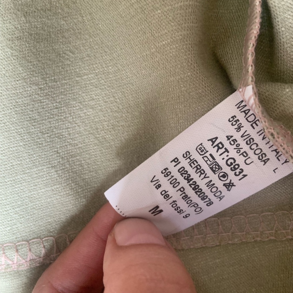 Italian Faux Leather Moto Jacket – Blush, Size Medium - Picture 4 of 16